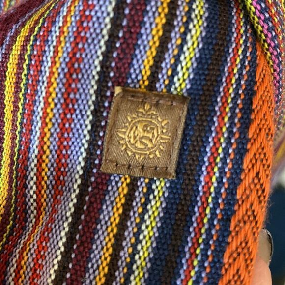 NWOT The Territory Ahead Orange Striped Button Down Shirt - Picture 3 of 13